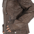 Campera Eco Cuero Color Cafe Con Capucha en internet