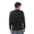 Imagen de Remera Basica Hombre Manga Larga Lisa 100% Algodon NEGRO