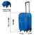 Valija grande Ruedas Giratorias AZUL FRANCIA - comprar online
