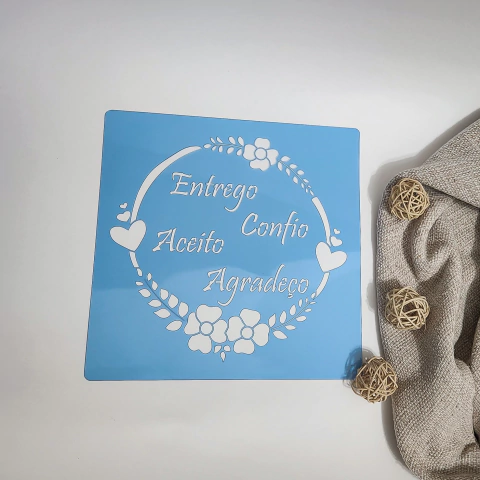 Estêncil Entrego | ENT1