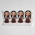 Imagem do KIT com 6 Santinhos Pequenos - Adesivos Digitais Toque Zero - FRETE GRÁTIS | Cod. KF5