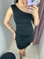 Vestido drapeado curto na internet
