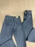 Calça jeans wide leg escura - loja online