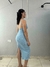 Vestido Mariana azul na internet