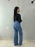 Calça jeans cargo na internet