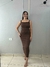 Vestido Midi detalhes nas costas