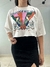 T-shirts cropped na internet