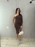 Vestido manga única - Rica e Bela