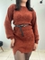 Vestido tricô mousse - Rica e Bela