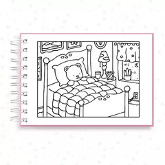 Livro de Pintura Bobbie Goods - 50 folhas capa holográfica na internet