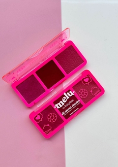 Trio de blush Melu All about cheeks