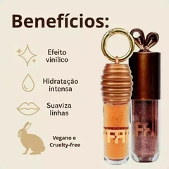 Kit Franciny Ehlke Gloss Labial: Lip Honey Mel e Lip Bunny Chocolate - comprar online