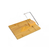 TABLA BAMBOO + CORTANTE PARA QUESOS 25 X 16.5CM - AJUERA MATES DE ALGARROBO
