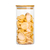 FRASCO DE VIDRIO CON TAPA DE BAMBOO 85*200 BZSJ1124-1 - tienda online