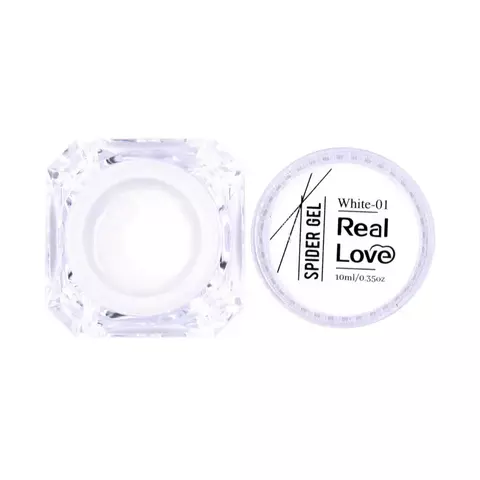 Spider Gel Para Unhas 10ml - Branco Real Love