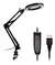 Luminária Lupa Led 5x Ringlight Usb Bivolt M023 Cúpula Preto Estrutura Preto 110v/220v