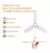 Lâmpada Pétala LED Dobrável 45w Potente Luminária C/3 Folhas - comprar online