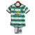 Conjunto Infantil Celtict Home 23/24 Torcedor Adidas - Branco e Verde