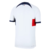 camisa-away-reserva-ii-psg-23-24-nike-torcedor-jogador-branca-vermelho-azul-marinho-degrade-título-francês-champions-league-paris-saint-germain-we-run-10-km-faixa-horizontal-gola-redonda-branco-qatar-airways-bandeira-frança