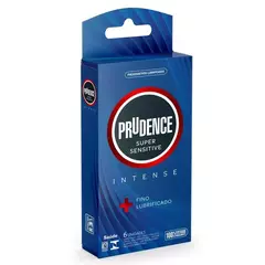 Preservativo Super Sensitive Intense com 6 unidades