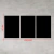 Kit 3 Quadros Decorativos Abstrato Mármore Minimalista Azul - comprar online
