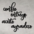 Frase de Parede Confio Entrego Aceito Agradeço