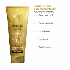 BAÑO DE LUZ CON MANZANILLA - ACLARADOR NATURAL - 200 ml. - comprar online