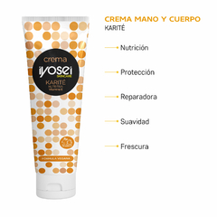 CREMA PARA MANOS Y CUERPO - KARITE - NUTRICION - 240 ml. - comprar online