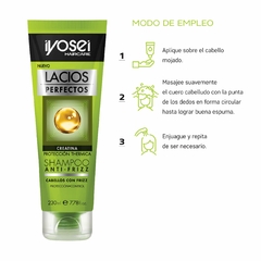 SHAMPOO LACIOS ANTI - FRIZZ - CON CREATINA - 230 ml. - IYOSEI