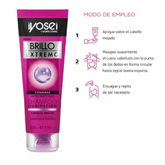 SHAMPOO BRILLO EXTREMO - CERAMIDAS - 230 ml. - IYOSEI