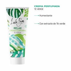 CREMA DE TE VERDE - RELAX BODY - HUMECTANTE - 200 grs. en internet