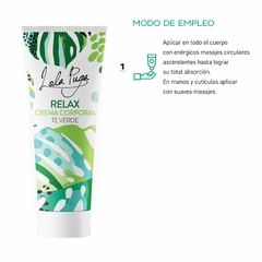 CREMA DE TE VERDE - RELAX BODY - HUMECTANTE - 200 grs. - IYOSEI