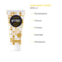 CREMA PARA MANOS Y CUERPO - VAINILLA - REVITALIZANTE - 60 gr. en internet