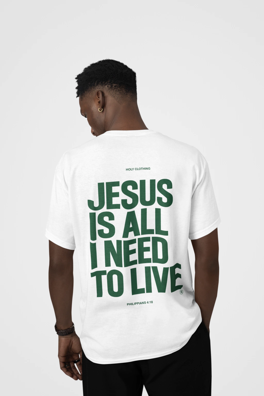 Camisa: JESUS ​​É TUDO QUE PRECISO PARA VIVER (ULTIMA CHANCE)