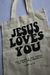 Ecobag - Jesus Loves You - comprar online