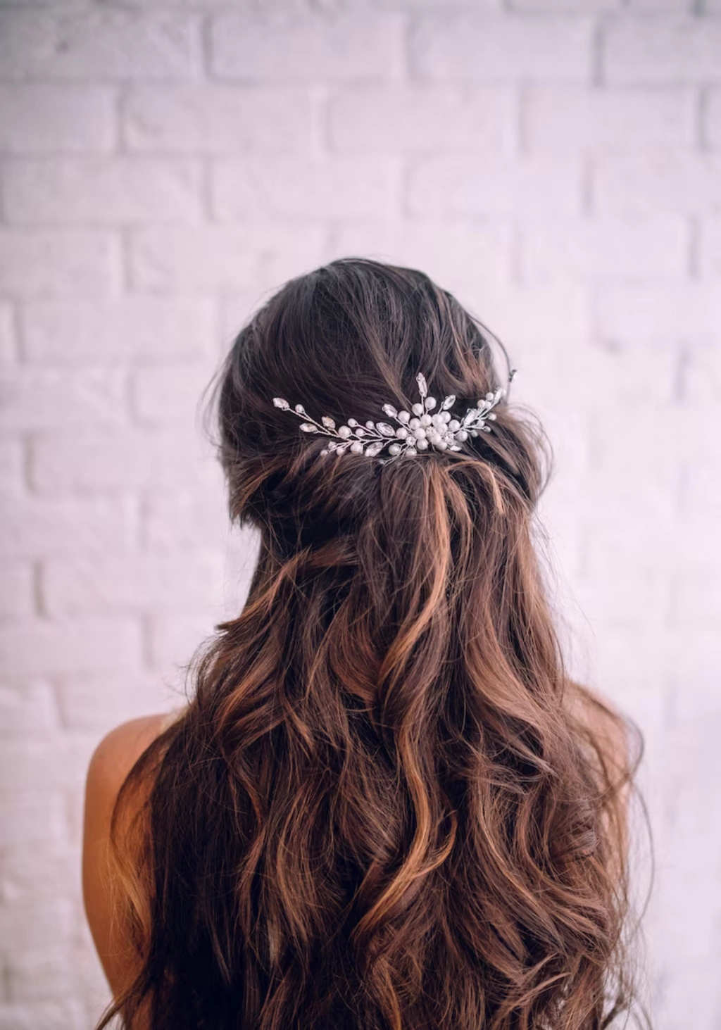 Acessório de cabelo para noiva grinalda BELLA