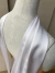 Lenço para pescoço noiva neck scarf longo crepe fluido minimalista na internet