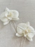 Acessório de cabelo para noiva arranjo Duo Mini Orquídeas Aurora - loja online