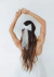 Prendedor de cabelo laço de tule pérolas on internet
