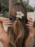 Acessório de cabelo para noiva arranjo pin Flor Orquídea Catleya - comprar online