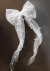 Prendedor de cabelo laço de tule pérolas - online store