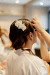 Acessório de cabelo para noiva arranjo Duo Mini Orquídeas Aurora - loja online