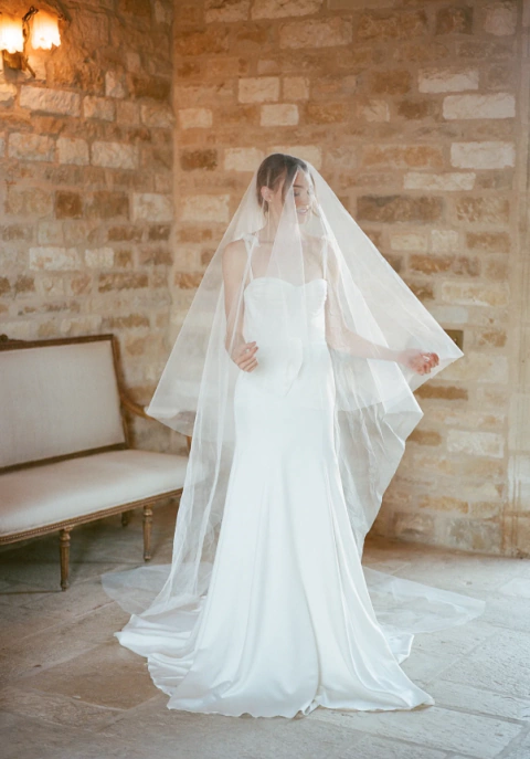 Véu de Noiva Tule Velado ISOBEL