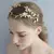 Acessório de cabelo para noiva arranjo grinalda tiara flores na internet