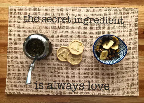 Set x4 Individuales Love