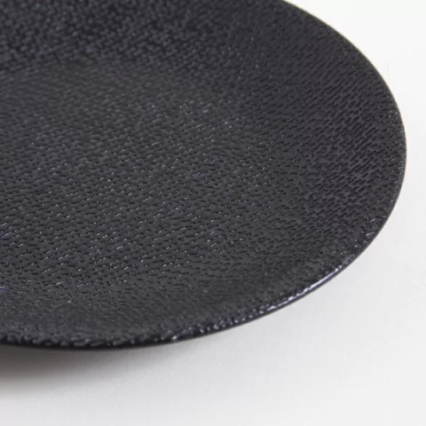 Plato Playo Trama Negro