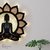 Cuadro Buda Meditación LED