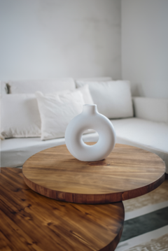 Florero 3D - Dona textura 16cm-