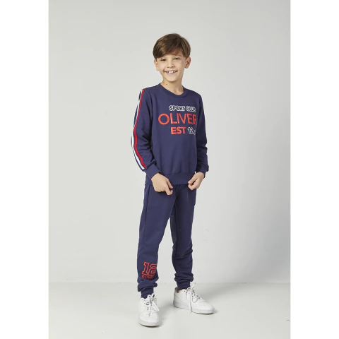 CONJUNTO MASCULINO INFANTIL BLUSAO E CALCA