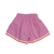 Short Feminino Infantil Godê De Tricoline com Entremeio Barra - comprar online